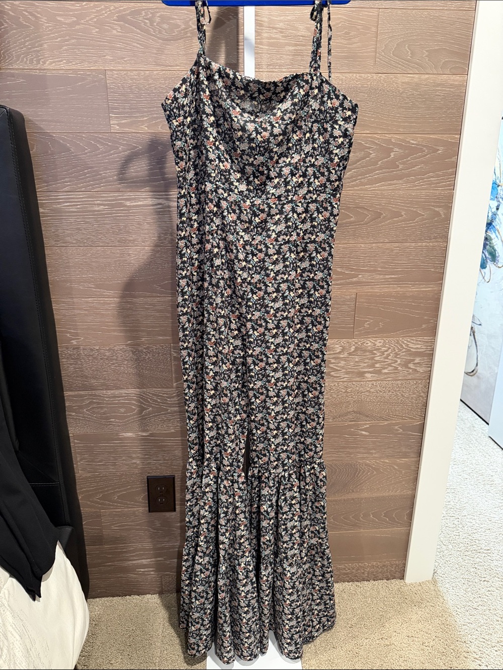 Boho Floral Flare Leg Jumpsuit